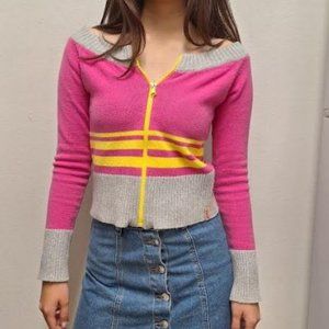 Miss Sixty Vintage Y2K Knit Crop Top